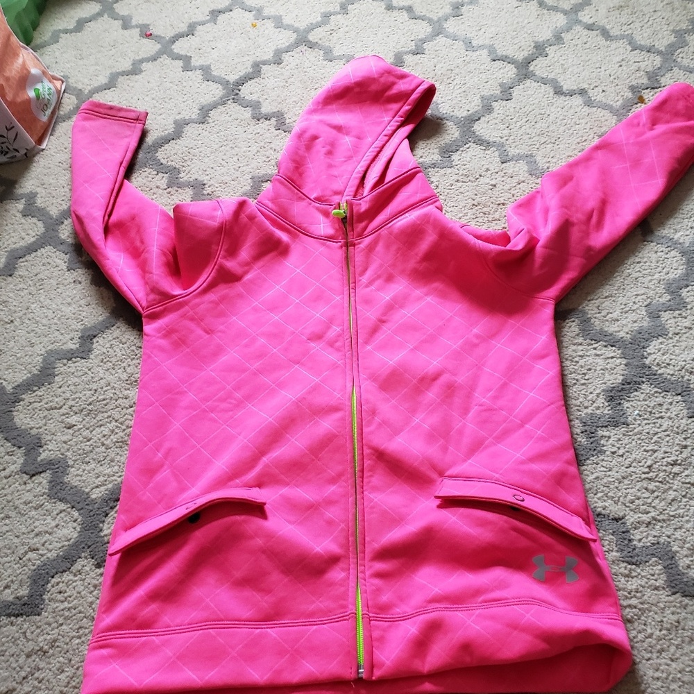 Under armour zip up